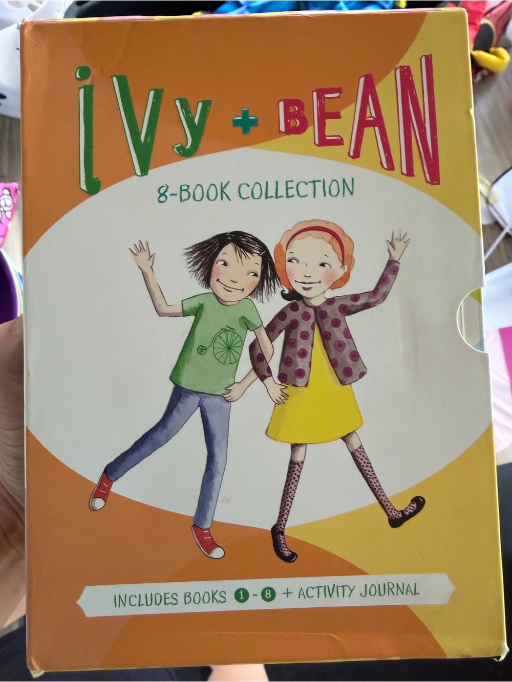 8-Book Collection - Yellow & Orange Boxed Set